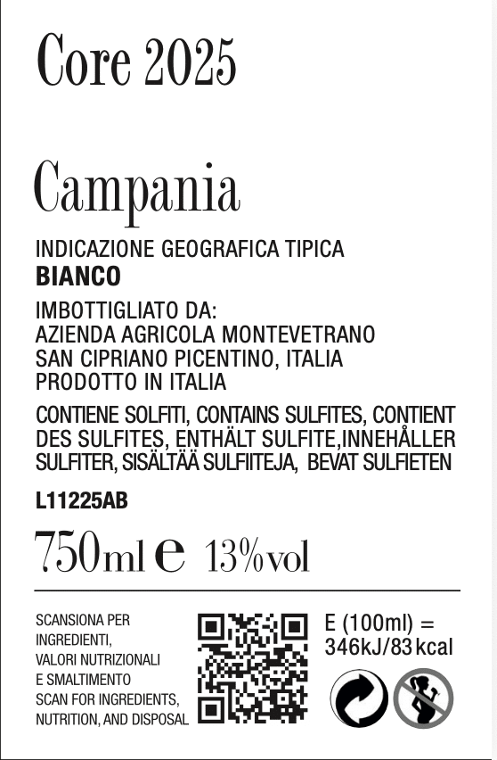 Retro Core Bianco 2025