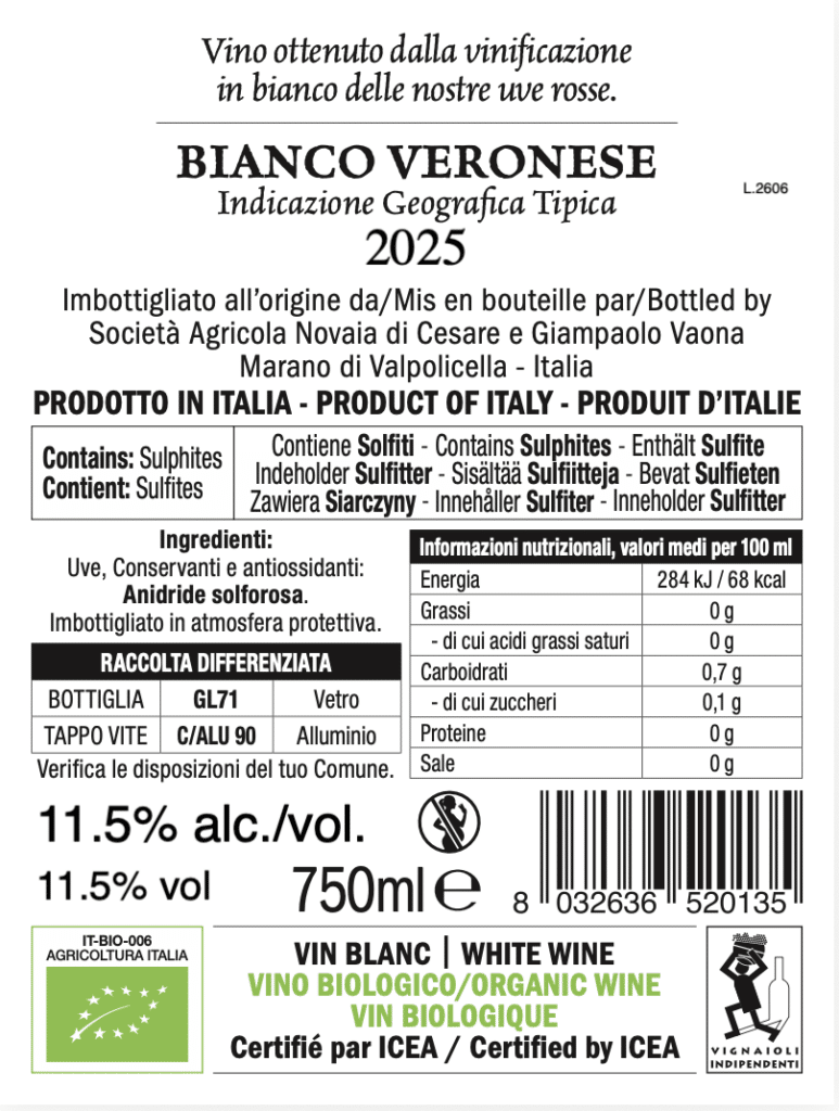 Novaia Bianco Veronese