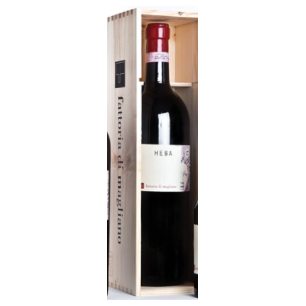 Heba 2019 Magnum 1,5 L cassetta legno - Morellino di Scansano docg bio - Fattoria di Magliano